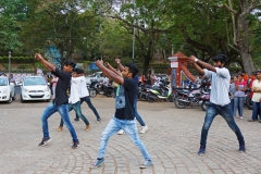 Flash Mob by students at Kanakakunnu on Feb 28