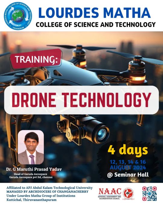 Centre of Excellence on Drone Technology in Association with Garuda Aerospace Pvt. Ltd.